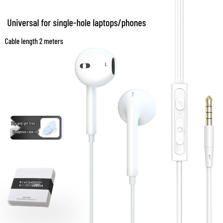 

Wired In-Ear Gaming Headset with 3m Cable and Microphone for Live Streaming and Monitoring