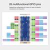 Fortschrittliches RP2350 Plus Mikrocontroller-Board mit 26 GPIO-Pins und USB-Typ-C-Schnittstellen