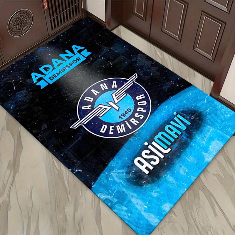 Adana Demirspor Carpet Rug for Living Room Bedroom Home Sofa Decoration,Kids play Non-slip Floor Mat