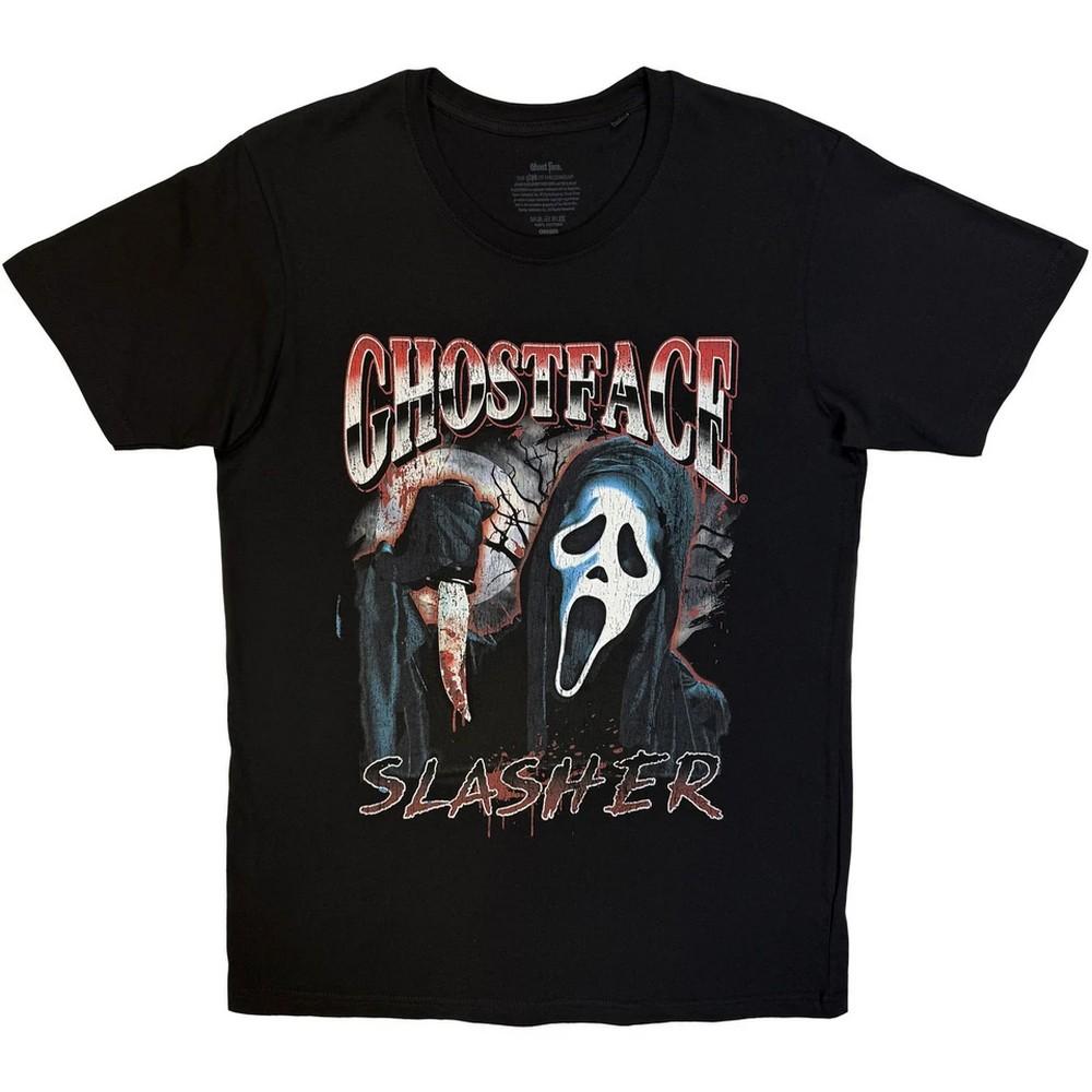 T-shirt Slasher Unisex per Adulti Faccia da Fantasma