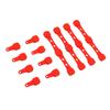 4 Pack Fryer Magnet Silicone Buckle Heat Proof Fryer Liner Fixing Buckle for Holding Down Parchment Paper Liners