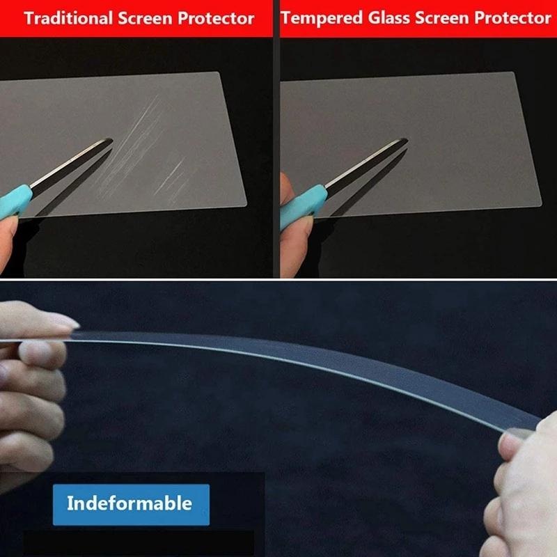 For - -Porsche Macan 10.9-Inch Car Navigation GPS Press Screen Protective Film Display Tempered Glass