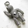 Pendant Teddy Bear,Spring New Pure 925 Silver Fine Jewelry Europe Bijoux Cute Accessories Gift For Women