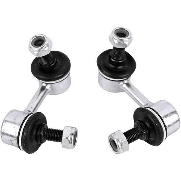 Left & Right Front Sway Bar Link Ball Tie Rod 259572 259573 Compatible With Maserati Quattroporte Granturismo Replacement