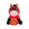 Creative Money Bag Red Horse Plush Toy Doll For Home Decor And Party Gifts