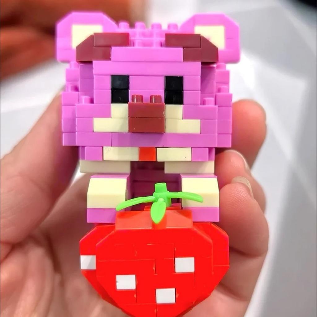 Disney Anime Cartoon Building Blocks Stitch Mickey Mouse Mini Action Toy Figures Blocks Toys Bricks Assemble Toys Kids Gifts