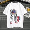 Mobile Suit Gundam Anime TShirt for Men Women Kids Classic Robot Graphic Casual Cotton Short Sleeve Streetwear Top
