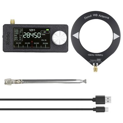 SI4732 Portable Radio 0.5-108MHz LSB AM FM Mini Pocket All-Band Radio Receiver