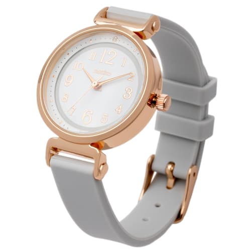 Fieldwork Women's Analog Watch, Nuance Color, Nickel-Free, Silicone Strap, NF Elsie Blue, GY084-3