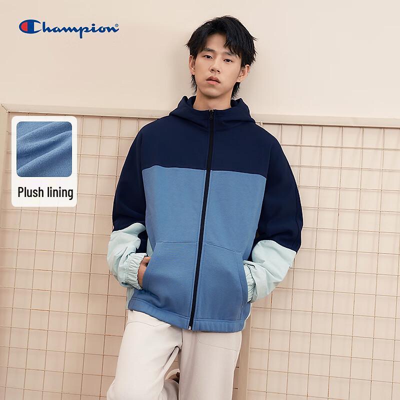 Champion Color-Blocked Hooded Sweatshirt