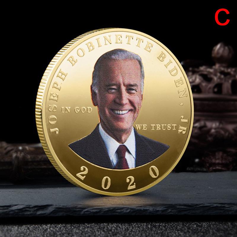 Joe Biden President Commemorative Souvenir Coin Challenge Collectible Coins 2021 Joe Biden President Commemorative Souvenir Coin Challenge Collectible Coins 2021