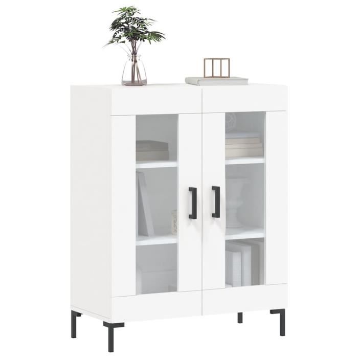 VidaXL Buffet blanc 69,5x34x90 cm bois d'ingénierie 827788
