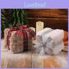 Charming Soft Fabric Christmas Gift Box For Unique Tree Decoration And Styling