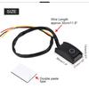 Car Paste Type Switch, DC 12V 200mA Paste Type ON/Off Button Switch Black