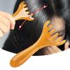 Head Massager Resin Deer Antlers Scalp Massage Gua Sha Head Relax Relief Stress Improve Sleep Scalp Scraping Massager