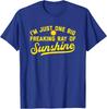 I'm Just One Big Freaking Ray Of Sunshine FUNNY Sarcastic T-Shirt Unisex T-Shirt