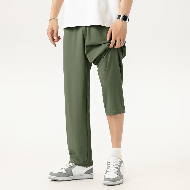 MINISO Men's Ice Silk Cool-Feel Casual Pants