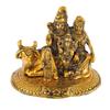 Metal Lord Shiva Parvati Kartikeya & Ganesha Murti, Shiv Family Parivar Idol
