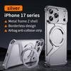 Hot Sale Luxury Z Shape Aluminum Magnetic Phone Case for I Phone 13 14 15 16 Pro Max with Kickstand Wireless Charging Cover