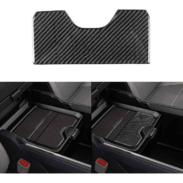 Real Soft Carbon Fiber Car Gear Shift Control Panel 2/4WD Switch Button Dashboard Trim Sticker Compatible with Dodge Ram 1500/2500/3500