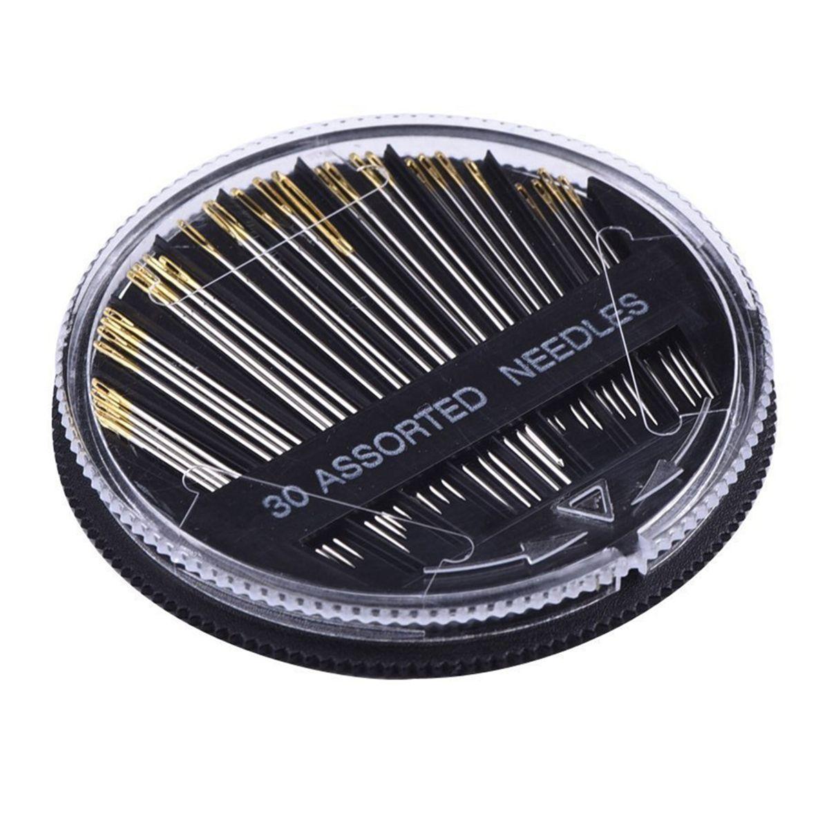 

30pcs/Set Thick Quilting Sewing Accessories Embroidery Tools Assorted Needles Mending Craft 30pcs/Set