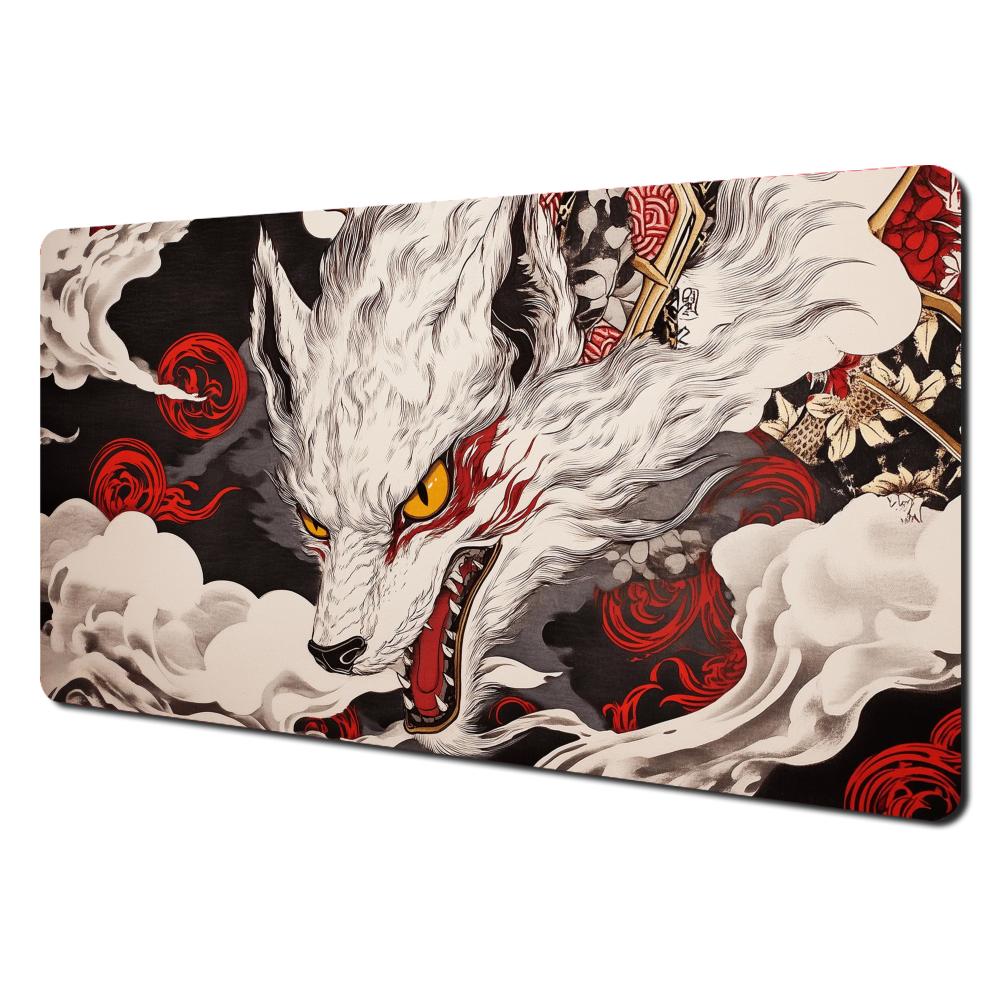 BanQ C Large Extended Gaming Office Mouse Pad with Stitched Edge NonSlip Rubber Base Waterproof  WearResistant Ultra Smoot 30x80x0.2cm