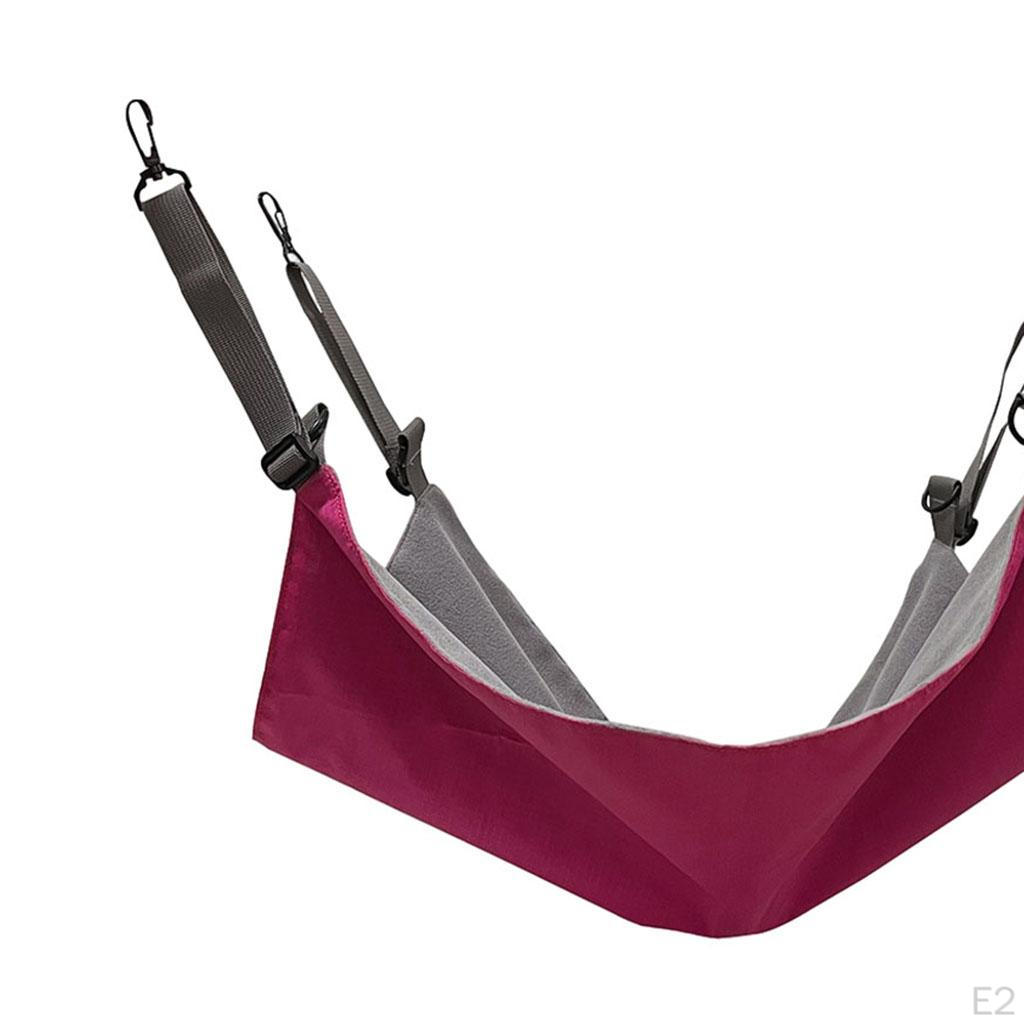 Cat Hammock Bed Holds Up To 20lbs with Adjustable Straps Heavy Duty Ferret