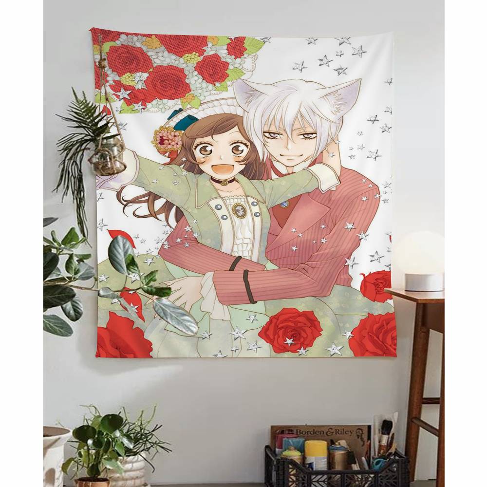 Anime KKamisama Kiss HajimemashitaMT Tapestry Art Printing Japanese Wall Tapestry Anime Wall Hanging Home Decor