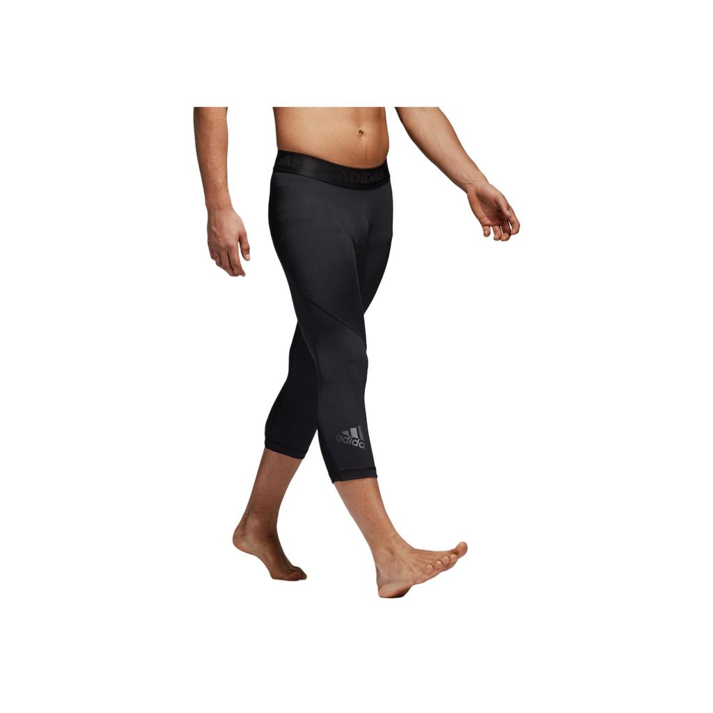 adidas Ask Spr Tig 34 Solid Color Comfortable Tight Breathable Casual Pants Men Bottoms Black CF7331