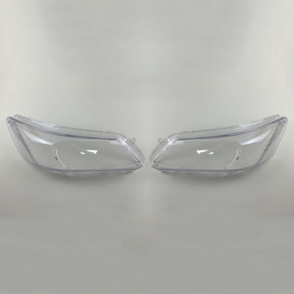 For Honda Accord 9th Gen 2014 2015 Transparent Lampshade Lamp Shade Front Headlamp Shell Headlight Cover Lens Plexiglass