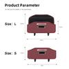 Car Seat Back Storage Box Multi-Functional Tissue Box Cup Holder Hook Storage Box Accessories Car Decal For Mercedes Benz AMG W2