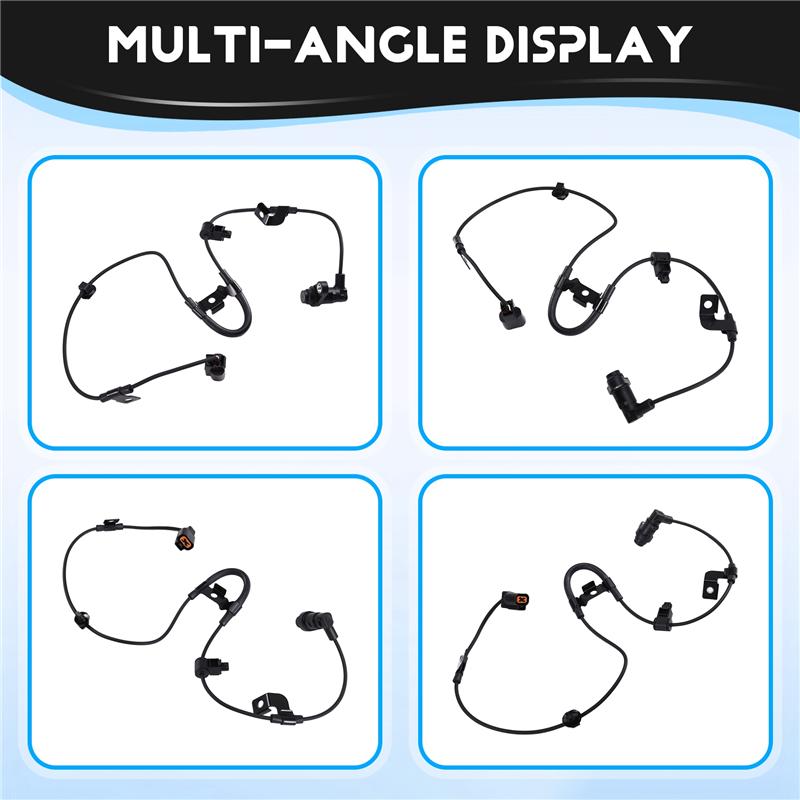 L10A For Mitsubishi L200 2.5L Triton 2012- 2015 Compatible ABS Wheel Speed Sensor 4670A597