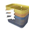 Grocery Shopping Baskets Storage Crate Stylish Wear Resistant Picnic Basket with Handles for Food