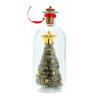 Christmas Tree Message In A Bottle Recordable Voice Christmas Tree Ornament with Playback Cork Snowy Scene In Bottle Christmas Gifts for Party Favors