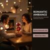 1 Set Glowing Rose Decoration Acrylic Led Light Creative Rose Artificial Flowers Ornaments Wedding Valentine'S Day Gift