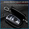For Volvo XC90 XC60 XC70 XC40 V90 V60 V40 C70 C30 S80 Car Key Holder Pouch Wallet Housekeeper Key Case Mini Card Bag
