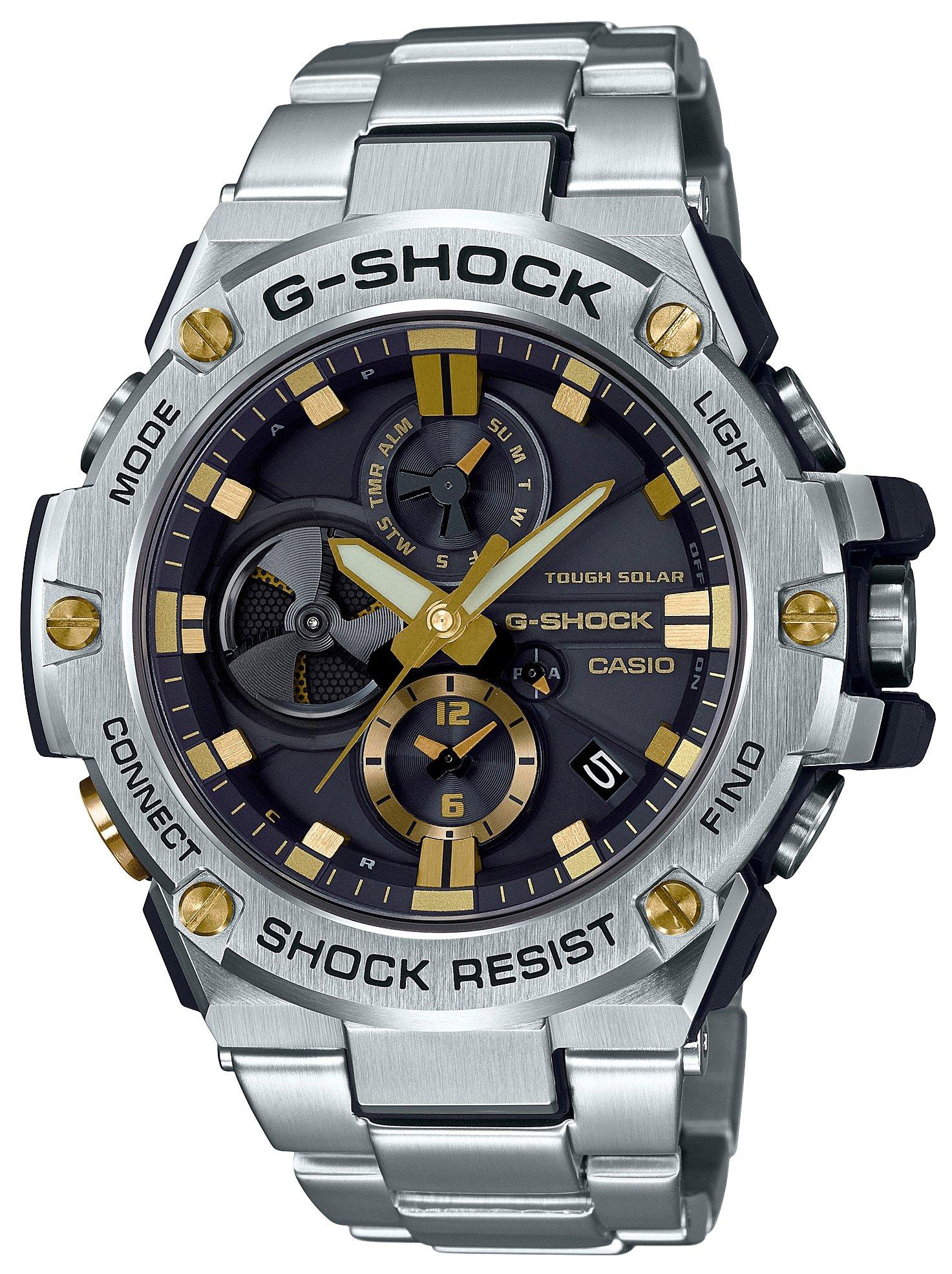 

[Casio] Годинник G-Shock [] G-STEEL Smartphone Link GST-B100D-1A9JF чоловічий срібний срібний