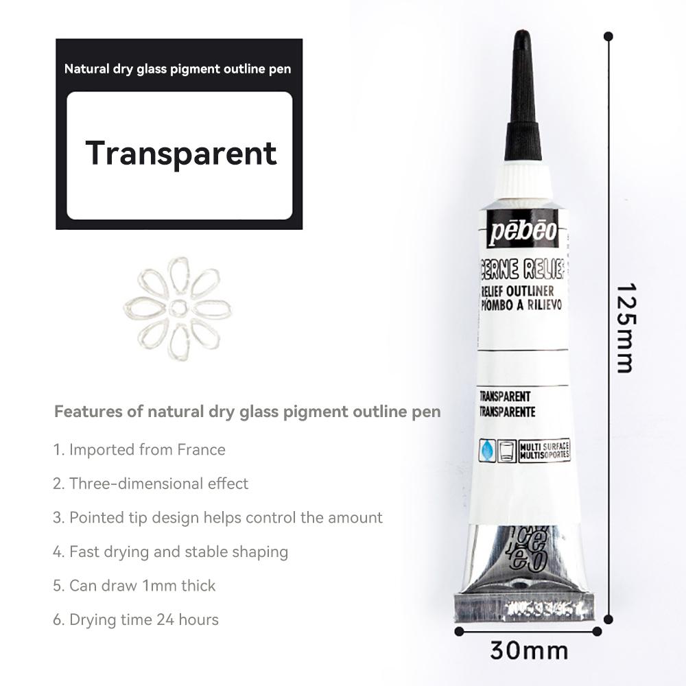 Creative 20ml Acrylic Paints Rich Color Waterproof Glass Pigments Tube For Painting Supplies Artist Drawing Art DIY Crafts