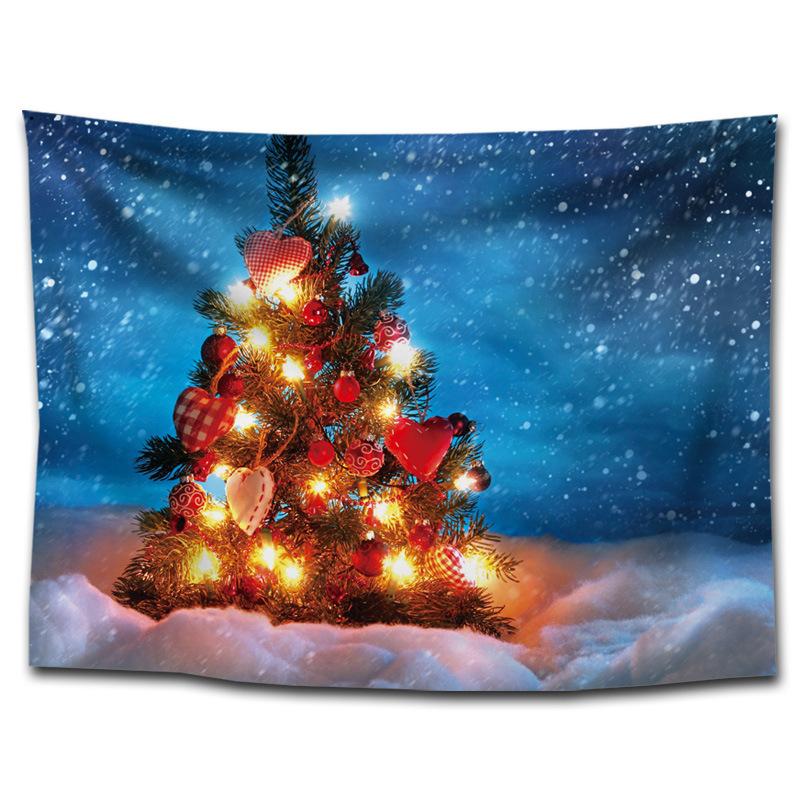 

Новорічне полотно для магазину, святкове модне брендове полотно для стін, фонове полотно, різдвяний гобелен для спальні 100x75cm