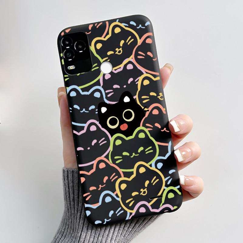 Phone Case For BLU G71 Plus G71+ Case Luxury Cute Love Rabbit Cartoon Funny Cover Shell Black Soft Silicone Protective Casing