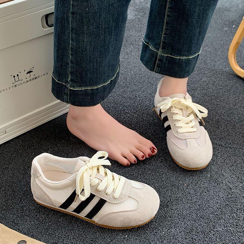 Dexun shoes women's 2025 new spring and summer women's shoes are popular, versatile, super fire, little white Forrest Gump shoes, sports and leisure b