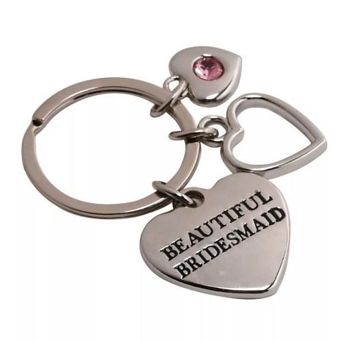 Love Charm Bridesmaid Keyring