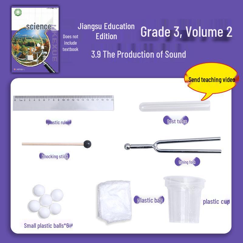 

Sujiao Third Grade Science Experiment Kit for Second Semester