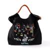 Nylon handbag bag new embroidered large capacity ball chain shoulder tide messenger tote bag