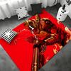 Shooter-Spiel D-Doom Fußmatte Schlafzimmer Wohnzimmer Flanell Türvorleger Rutschfest Heimdekoration