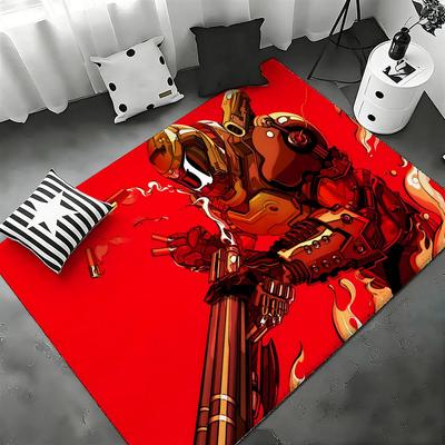 Shooting Game D-Doom Floor Mat Bedroom Living Room Flannel Door Mat Non-Slip Home Decor