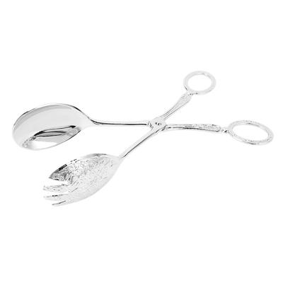 Metal Spoon Clip European Style Multifunctional Serving Scissor Tongs for Cake Bread Fruits Home