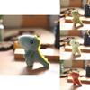 Super Soft Cute Plush Dinosaur Keychain T-rex Stuffed Animal Bag Accessory