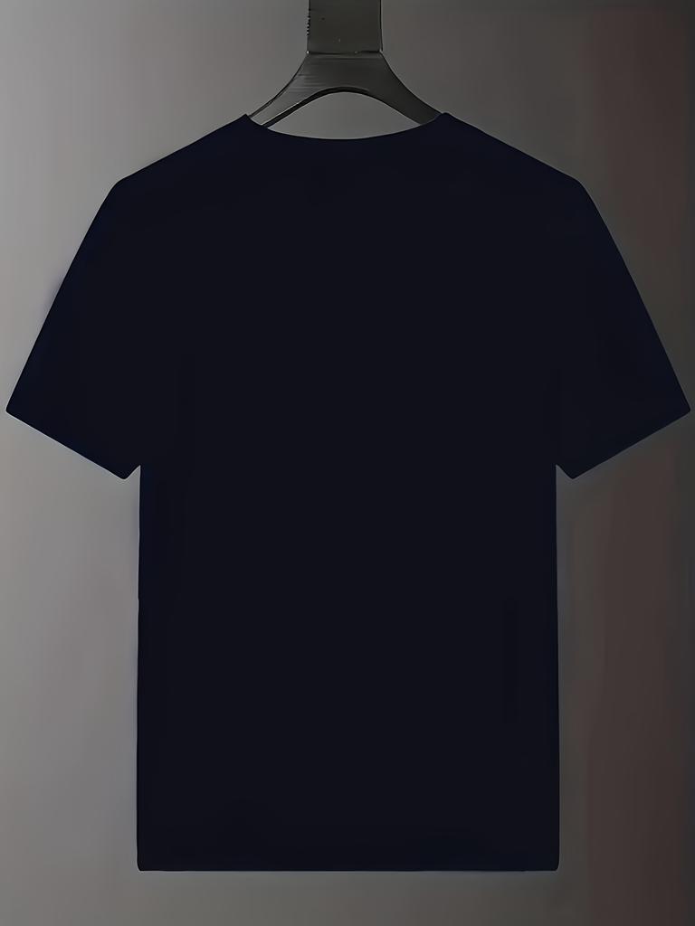 Men'S T-Shirt with Cute Pig Graphic - Soft Everyday Casual Tee, Minimalist Everyday Shirt for Men, Everyday Outfit Essential, Casual Wear Essential