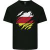 Torn Flag North Ossetia Unisexs Light Cotton TShirt